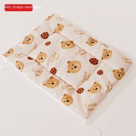 Dog Breathable Pet Mat Supplies (Option: Brown Bear-L)