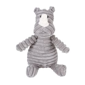 Household Fashion Dog Sounding Toy (Option: Rhinoceros)