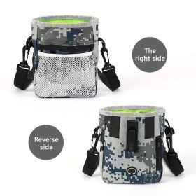 Dog Treat Pouch, Dog Training Treat Pouch For Pet, Dog Treat Pouch For Training Small To Large Dogs, Dog Treat Bag With Waist Belt Shoulder Strap Poop (Color: Camouflage)